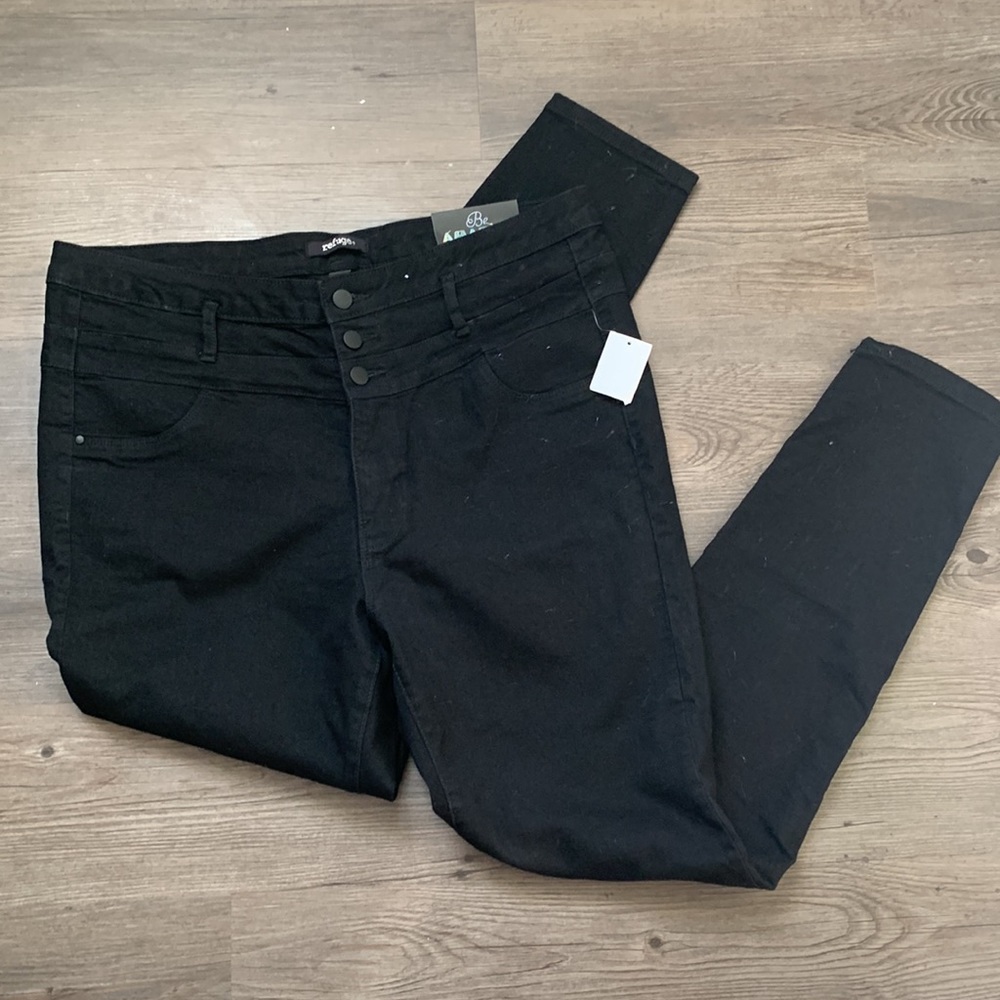 Charlotte Russe Hi-Waisted Skinny Jeans Legging Size 20
